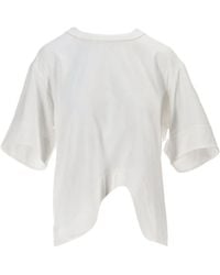 Niccolò Pasqualetti - Onda Curved-Hem T-Shirt - Lyst