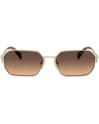 Prada - Occhiali Da Sole Squadrati - Lyst