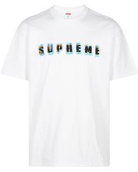 Supreme - T-shirt en coton à logo imprimé - Lyst