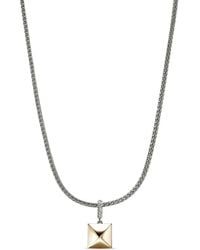 John Hardy - Icon Stud Diamond Necklace - Lyst