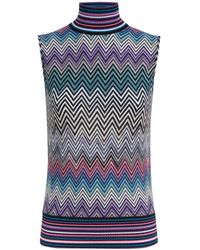 Missoni - ジグザグ タンクトップ - Lyst
