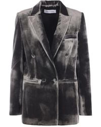 Raquel Diniz - Doppelreihiges Sakko aus Samt - Lyst