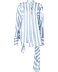 Monse - Camicia A Righe Con Coulisse - Lyst
