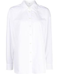 Tibi - Long-sleeve Cotton Shirt - Lyst
