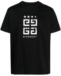 Givenchy - Logo-Print Cotton T-Shirt - Lyst