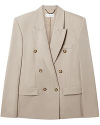 Stella McCartney - Wool Double-Breasted Jacket - Lyst