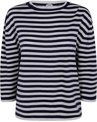 Aspesi - Boat Neck Tee Shirt - Lyst