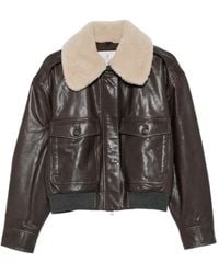 Brunello Cucinelli - Leren Jack - Lyst