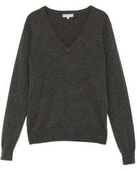 N.Peal Cashmere - Phoebe V-Neck Top - Lyst