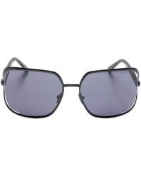 Tom Ford - Matte-Effect Square-Frame Sunglasses - Lyst