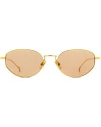 Eyepetizer - Oval-Frame Sunglasses - Lyst