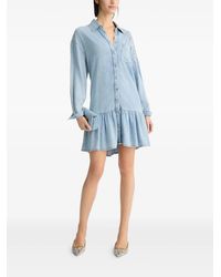 white christmas dresses Medium Wash Mara Denim Bustier Dress