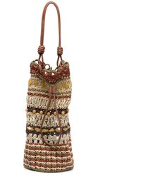 Alberta Ferretti - Geweven Schoudertas - Lyst
