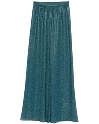 Oséree - Lumiere Metallic Trousers - Lyst