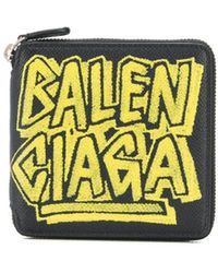 Balenciaga Portafoglio Ville - Nero