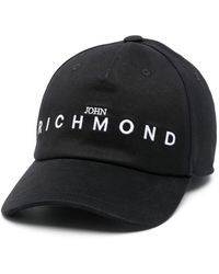 John Richmond - Logo-embroidered Cotton Cap - Lyst