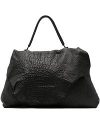 UN TÈ DA MATTI - Il Cappellaio Matto Croc-Effect Tote Bag - Lyst