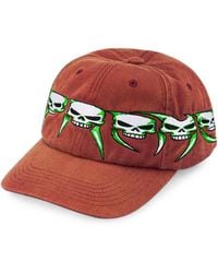 Supreme - Skulls Spellout 6-Panel Cap - Lyst