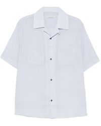 Carter Young - Pocket Seersucker Shirt - Lyst