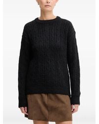 Silvian Heach - Pull En Maille Torsadé - Lyst
