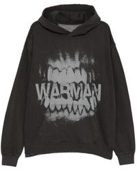 WARMAN - Printed Hoodie - Lyst