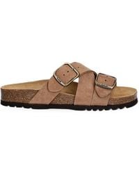 Scholl - Buckle-Fastening Crossover Flat Sandals - Lyst