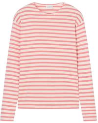 Closed - Horizontal-Stripe Long-Sleeve T-Shirt - Lyst