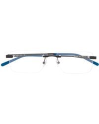 Montblanc - Brille Mit Eckigem Gestell - Lyst