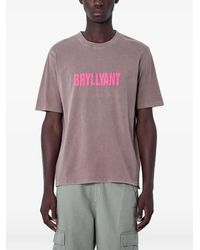 ACHM - Logo-Motif Jersey T-Shirt - Lyst