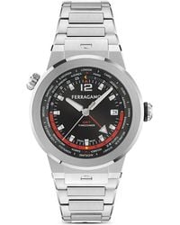 Ferragamo - F-80 Gmt Watch - Lyst