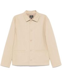 A.P.C. - Cotton Shirt Jacket - Lyst