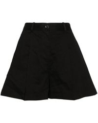 Pinko - Pantalones cortos de vestir de talle alto - Lyst