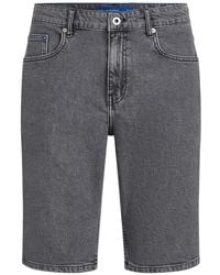 KARL LAGERFELD - Belt-Loops Shorts - Lyst