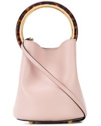 Marni Borsa a secchiello Pannier - Rosa