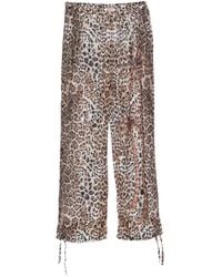 Pin-Up Stars - Wild Leopard Trousers - Lyst