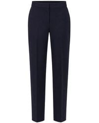 Max Mara - Pantalon Met Plooien - Lyst