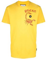 Philipp Plein - Chest Logo-Print Detail T-Shirt - Lyst