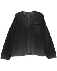 Represent - Waffle-Knit Sweatshirt - Lyst