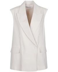 hinnominate - Double-Breasted Waistcoat - Lyst