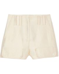 Sandro - ハイウエスト ショートパンツ - Lyst