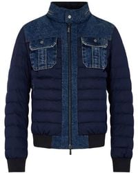 Moorer - Denim Jack - Lyst