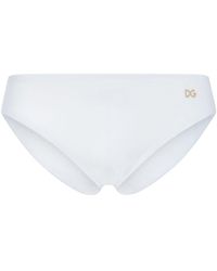 Dolce & Gabbana - Logo-tag Bikini Bottoms - Lyst