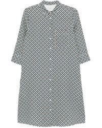 Marc O' Polo - Midi-Hemdkleid mit geometrischem Print - Lyst