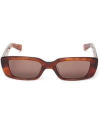 Messyweekend - Grace Rectangle-Frame Sunglasses - Lyst