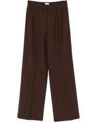 Closed - Wimona Wool Blend Trousers - Lyst