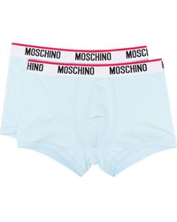 Moschino - Lot de boxers à bande logo - Lyst