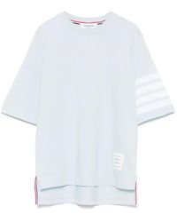 Thom Browne - 4 Bar Stripes Jersey T-Shirt - Lyst