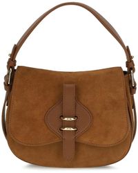 Coccinelle - Small Mavery Suede Tote Bag - Lyst