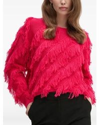 Ouí - Fringed Sweater - Lyst