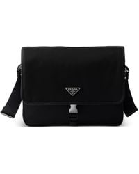 Prada - Re-Nylon Buckled Shoulder Bag - Lyst